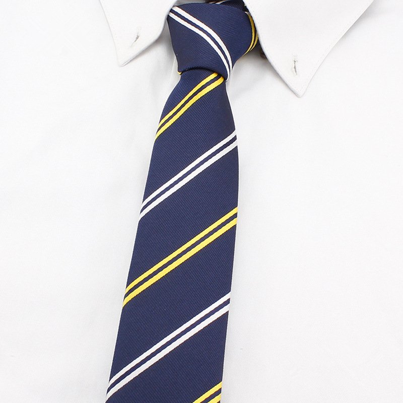 Hot sale polyester silk formal wear 145x6cm Men's neck tie