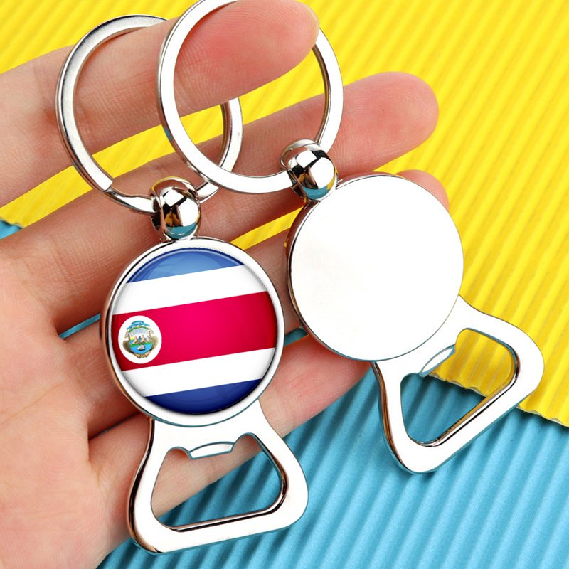 80 Model Caribbean Costa Rica Flag Map Tie Clip Lapel Pin Ring Brooch Cuff Link Necklace Bracelet Earrings Key Chain Jewelry Set