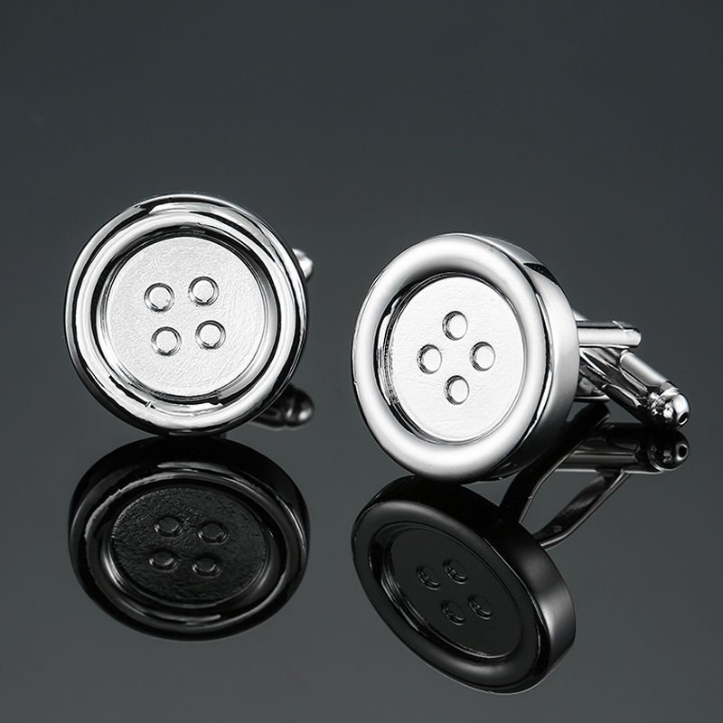 Wholesale High quality copper Cufflink Elegant Women Cufflink Fashion Luxury Square Cuff Button Men French Shirt Cuff Link