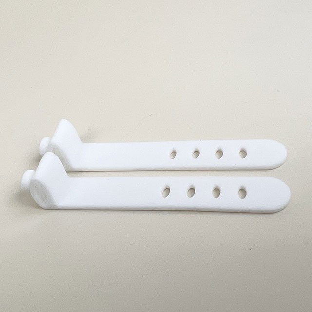 Custom Logo Eco Friendly Soft Durable Flexible Reusable Silicone Cable Ties Earphone Wire Cord Organizer