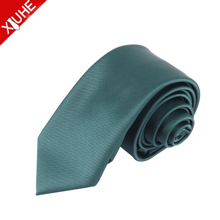 Wholesale Custom Jacquard 100% Polyester Necktie Fashion Business Design School Logo Ties Slim Striped Tie for Gift