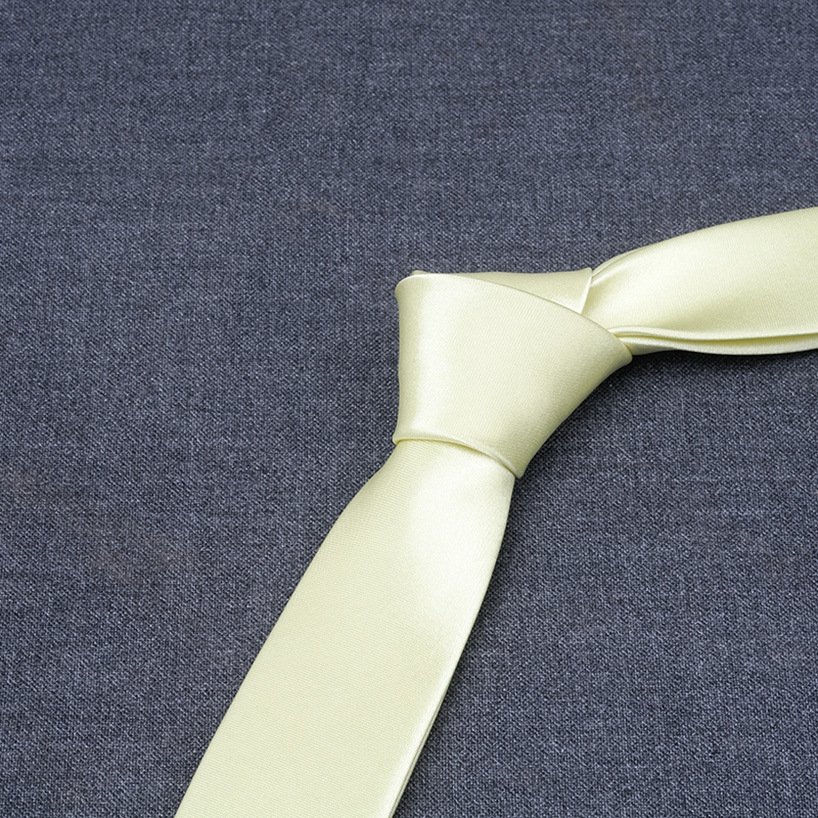 Factory Direct Sell 8CM Jacquard Tie Solid Stripe Pure Polyester Silk Classical Men Customize Necktie