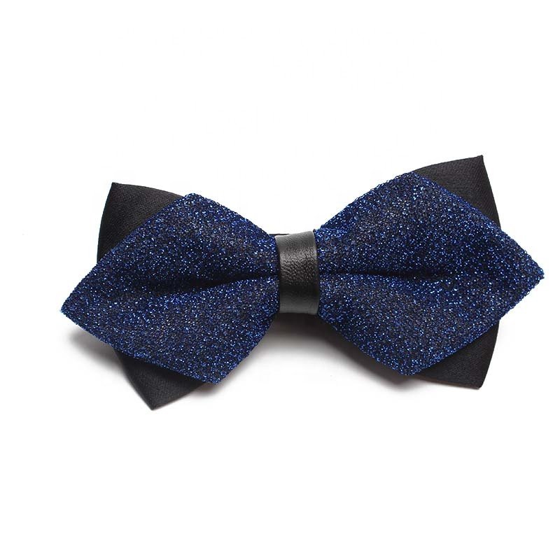 Polyester Plain Dyed Self Tie Wedding Bow Tie