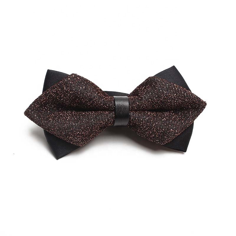 Polyester Plain Dyed Self Tie Wedding Bow Tie