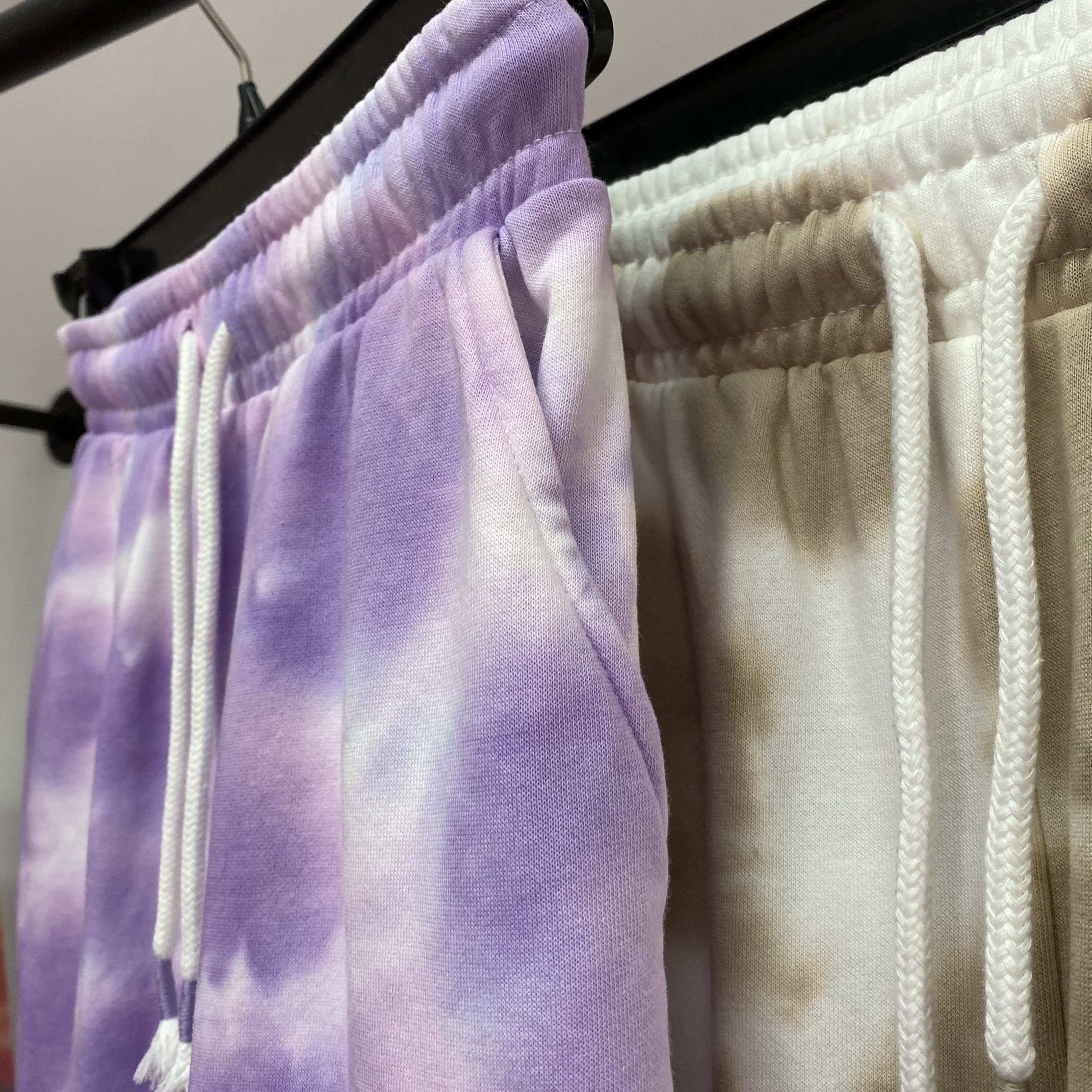 Hot Selling Women Tie Dye Printed High Waist Casual Loose Joggers Women Sweat Pants