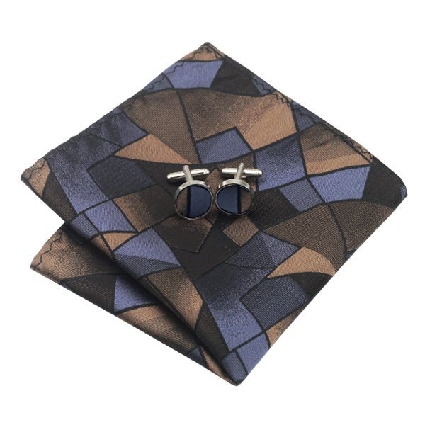 Casual Fashion Retro Texture Pattern Wide Silk Tie Custom Logo Neck Ties