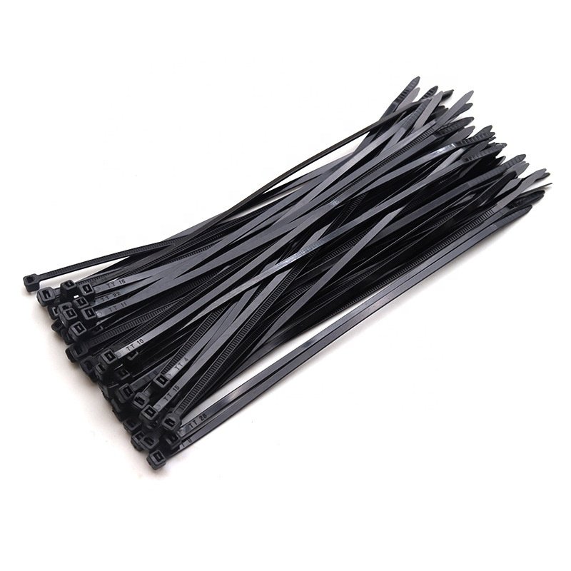 Self-locking cable ties factory white/black/color 12 inches Nylon66 pa66 plastic nylon cable ties