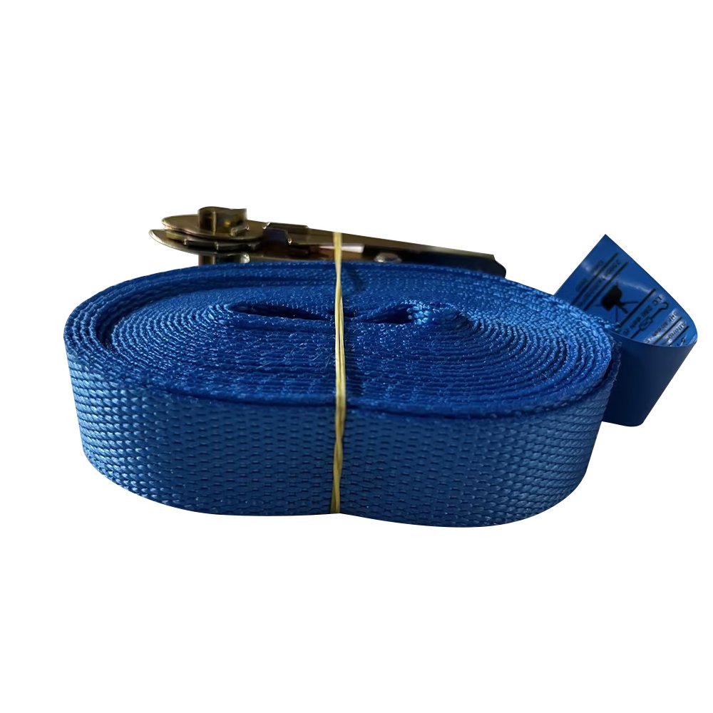 Ropenet Factory Supply CE certified Truck Cargo lashing strap heavy duty ratchet tie down strap with swan hook