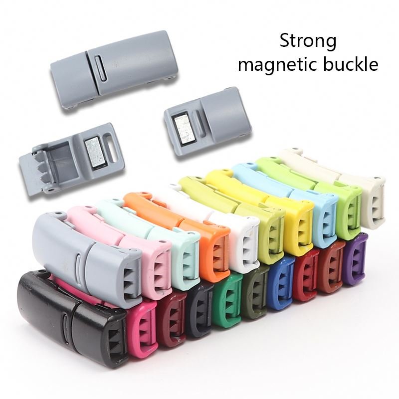 Outdoor Leisure Sneakers Magnetic Shoelaces Elastic Flat gradient color Lazy Shoe laces fashion No Tie Magnetic shoelace