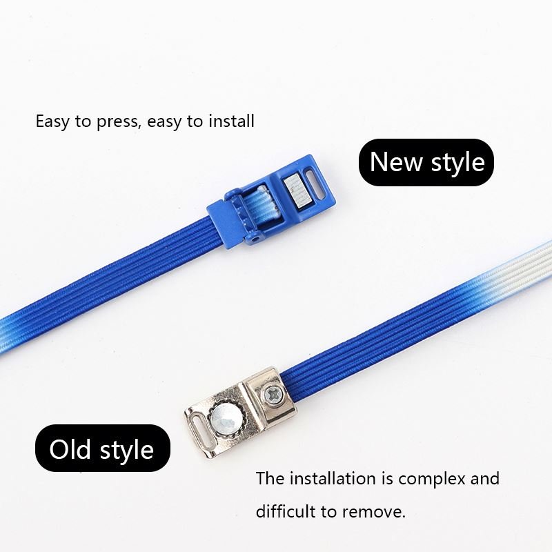 Outdoor Leisure Sneakers Magnetic Shoelaces Elastic Flat gradient color Lazy Shoe laces fashion No Tie Magnetic shoelace