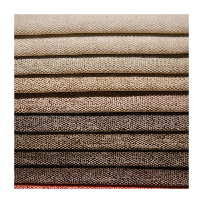 High quality home textile linen like sofa fabric linen polyester upholstery fabrics linen look fabric