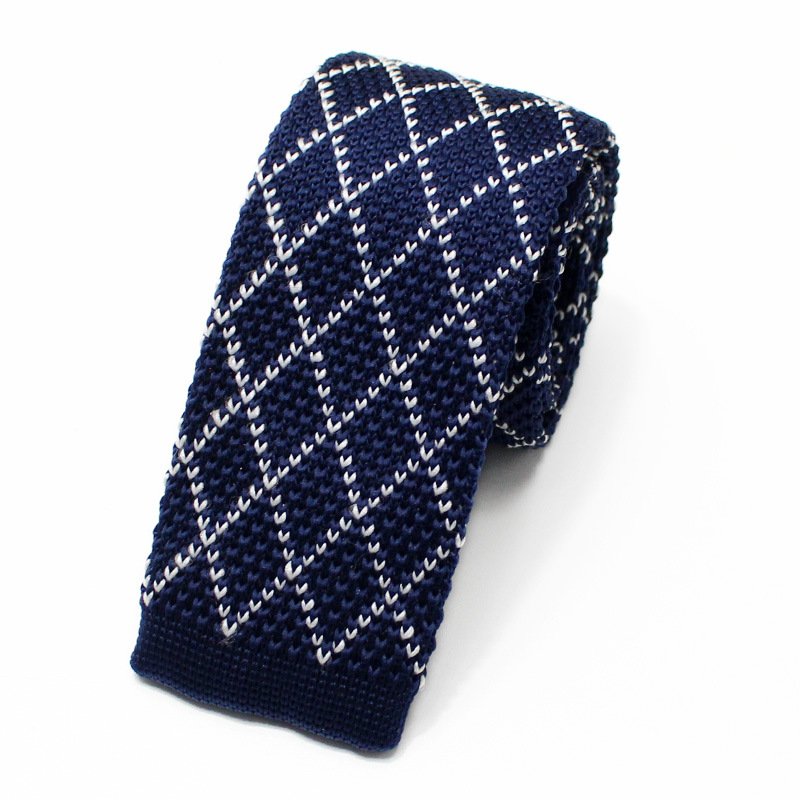 New Style Fashion Business Party Wedding Multi-colour Polyester Male Knitted Neck Tie