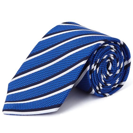 2024 New High Quality Trendy Fashion Customized Flower Sublimation Embroidered Polyester Silk Suit Accessories Label Tie For Men