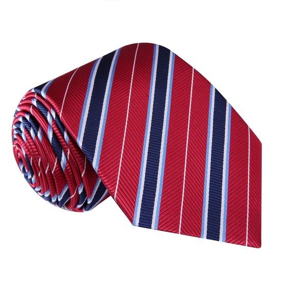 2024 New High Quality Trendy Fashion Customized Flower Sublimation Embroidered Polyester Silk Suit Accessories Label Tie For Men