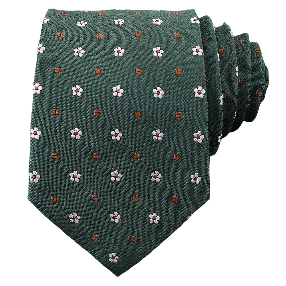 Chinese Factory Wholesale Fashion Floral Necktie Custom Logo 100% Handmade Luxury Silk Woven Tie for men