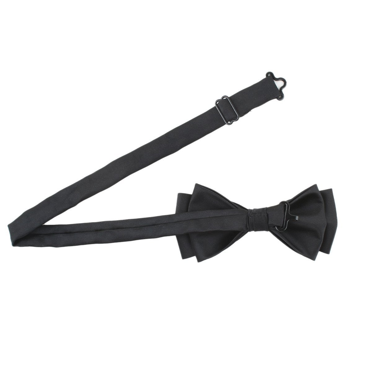 Polyester Available solid bowtie men bow tie plain bowties