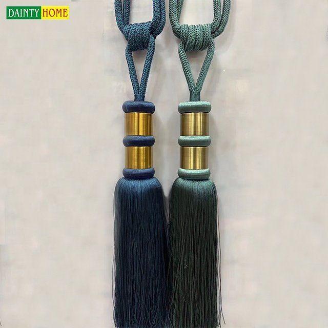 2021 NEW Design Home Decorations Curtain Accessories Wholesale Decoration Tiebacks Curtain And Tassels With Bead