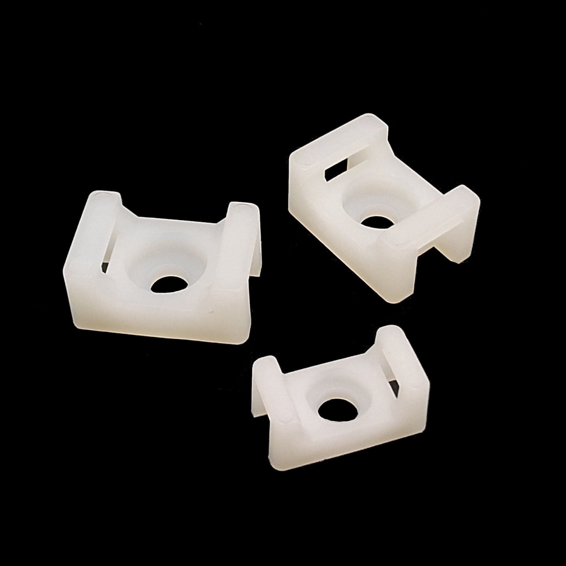 HC-2S plastic cable Tie Mount 5mm screw hole nylon cable tie holder