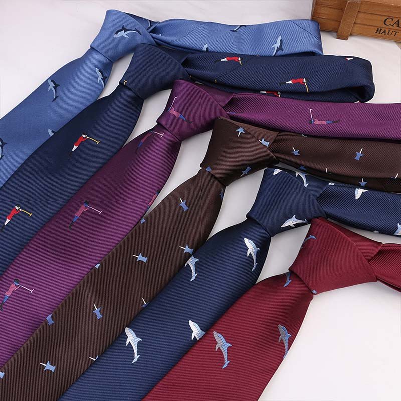 Men's Business Korean Polyester Tie Business Casual Dress Tie Wholesale Neckties For Men