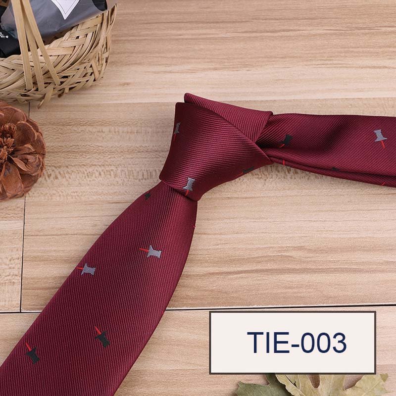 Men's Business Korean Polyester Tie Business Casual Dress Tie Wholesale Neckties For Men