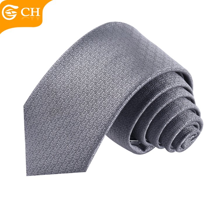 Latest Brand Manufacturers Wholesale Fashion Woven Silver Long Necktie Stylish Hombre Custom Gift Set Ties For Men
