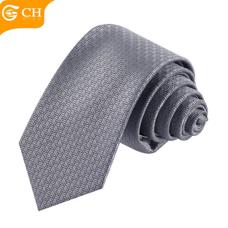 Latest Brand Manufacturers Wholesale Fashion Woven Silver Long Necktie Stylish Hombre Custom Gift Set Ties For Men