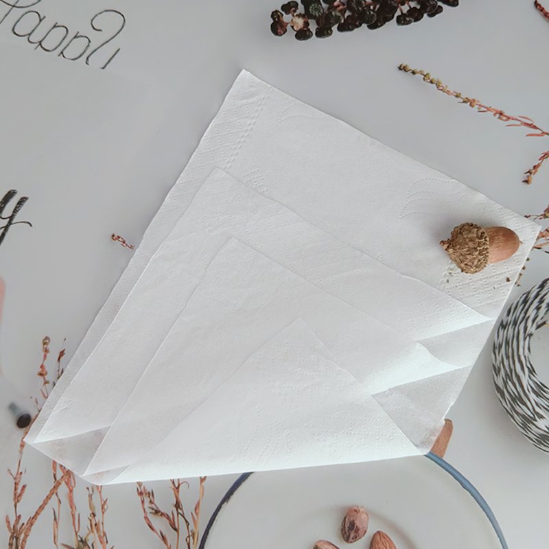 Custom Unbleached 3-Ply Facial Tissue Soft Pack Pocket Made from Virgin Wood Pulp for Baby's Home Use