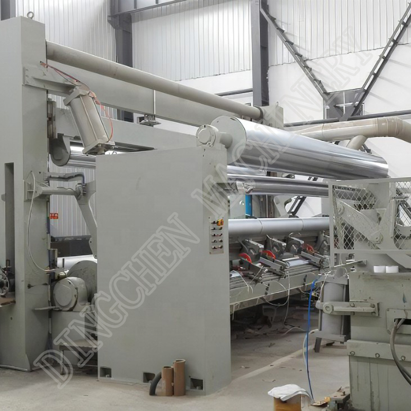 Factory direct sale 3200mm wheat straw tissue paper making machine with finished toilet paper for Low price and high quality