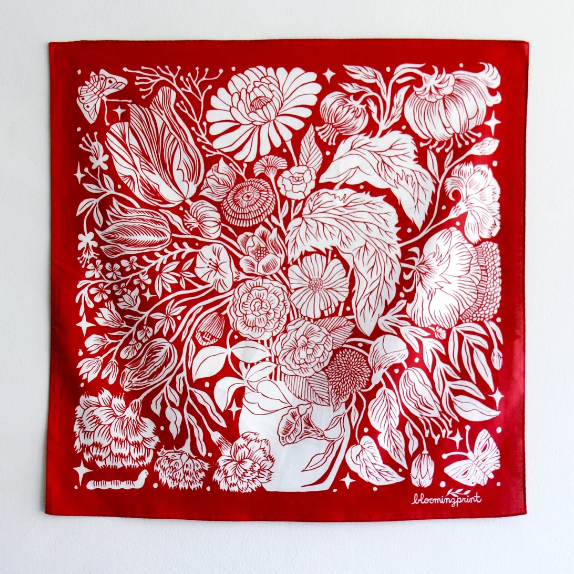 High Quality Satin Colorful Wholesale Custom Logo Sublimated Bandana Neckerchief Cheap Price Hair Scarf For Men and Women