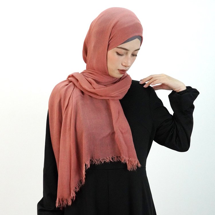 Designers islamic women Soft 100% Viscose modal HijabsVoile Rayon Cotton Scarfs solid color head bandana Shawls For muslim lady