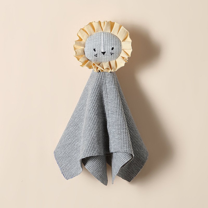 XLEE Baby comforter blanket plush toy baby holding sleep doll doll to sleep artifact can be bitten by the entrance hand puppet