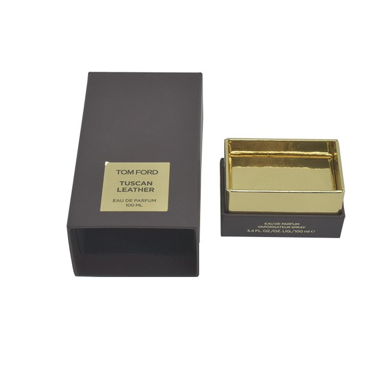 Custom Logo Plain Matte Black Luxury Rigid Paper Cardboard luxury perfume bottle packaging