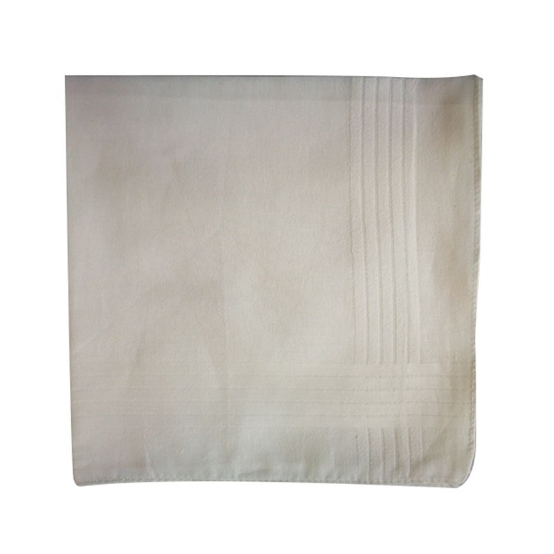 Wholesale high-density breathable cotton woven handkerchief