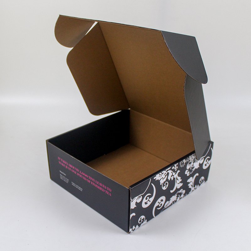 Hot Sale Gift Package Cardboard Box Corrugated Socks Wig Printing Eco Friendly Packaging Corrugated Small Carton