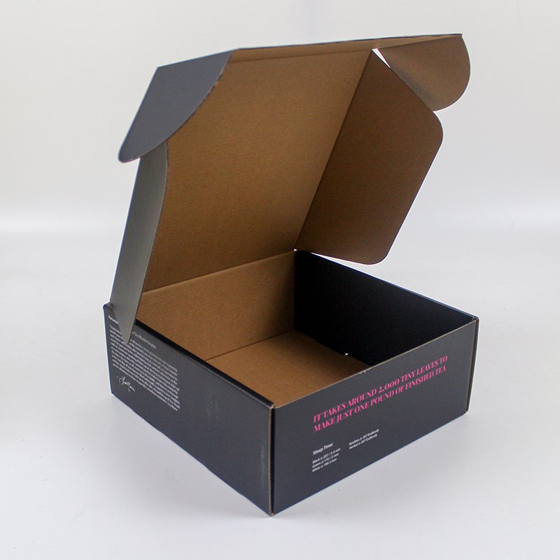 Hot Sale Gift Package Cardboard Box Corrugated Socks Wig Printing Eco Friendly Packaging Corrugated Small Carton