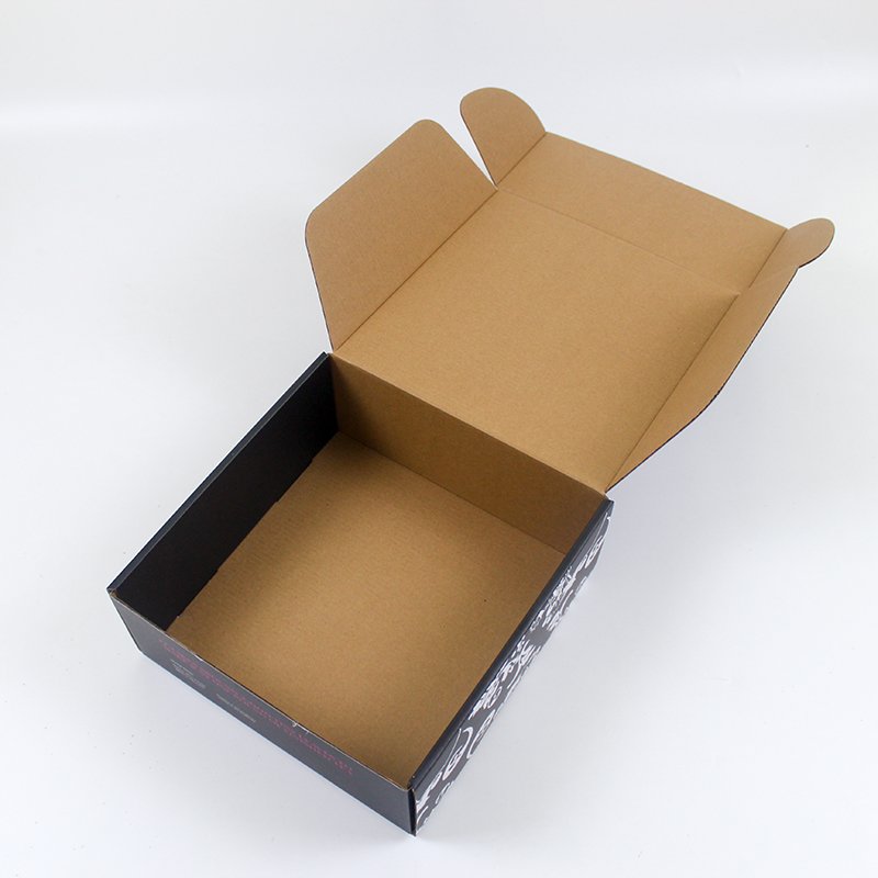Hot Sale Gift Package Cardboard Box Corrugated Socks Wig Printing Eco Friendly Packaging Corrugated Small Carton