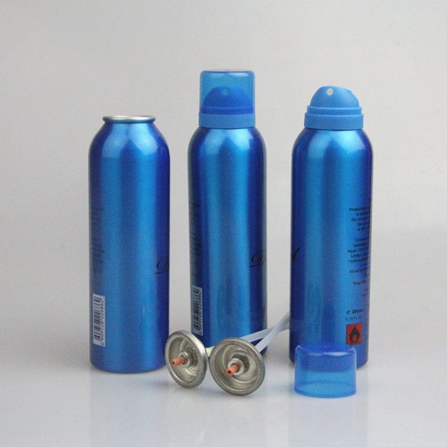 Newly Produced Worldwide Certificate Aluminum Custom Empty Metal Aerosol Spray Cans Made By Aluminum With Perfect Appearance