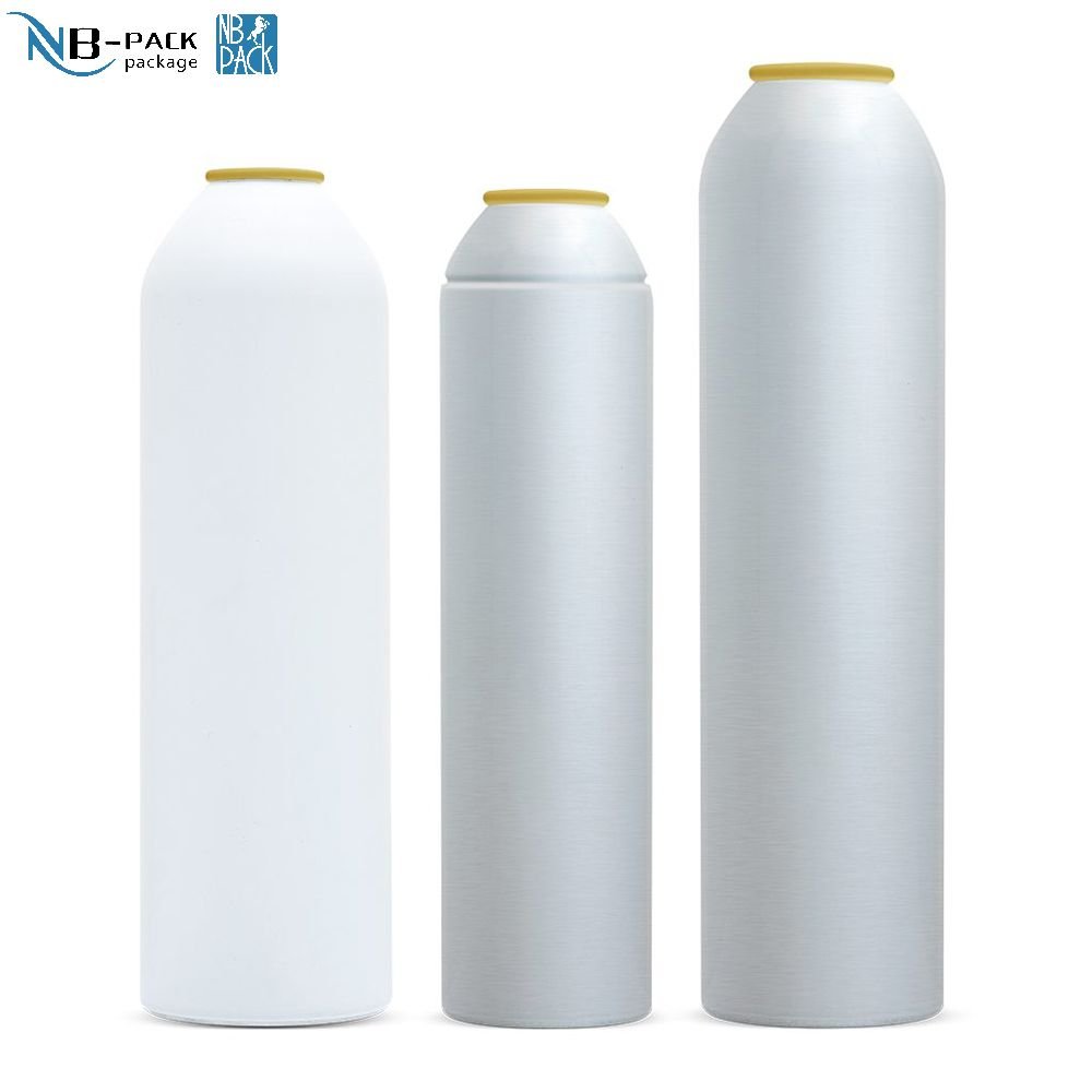 Durable Aluminum Aerosol Can with Customized Logo for Skincare and Cosmetic Products
