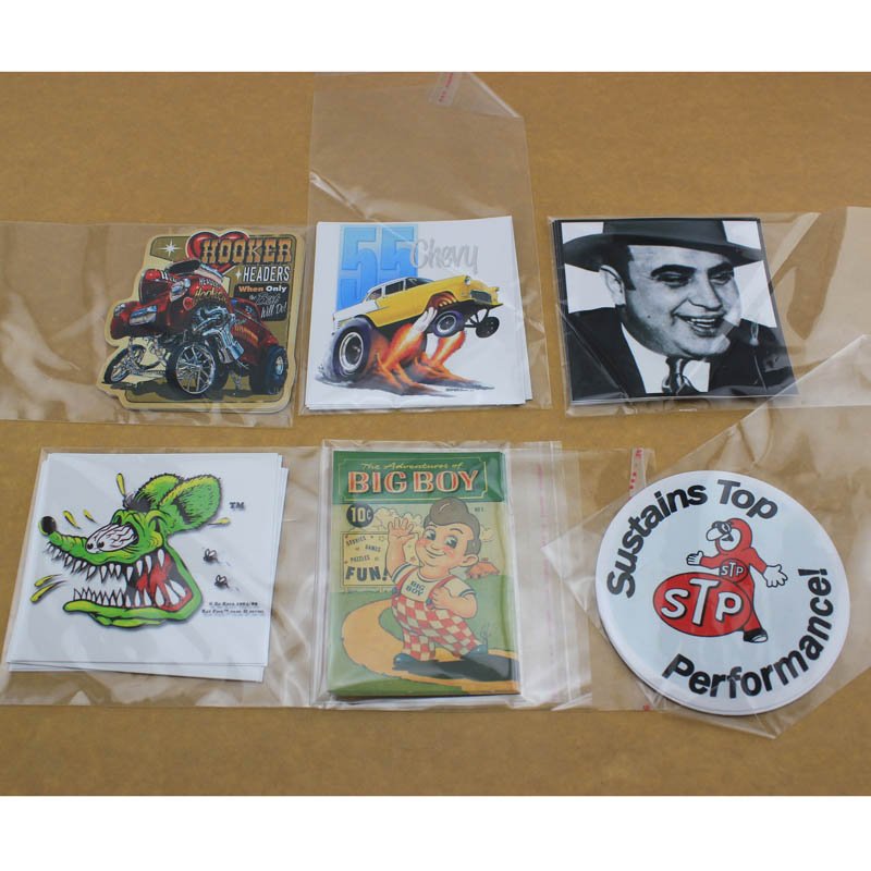 Low MOQ Printing Waterproof Vinyl Adhesive Cute Anime Custom Decorative Stickers