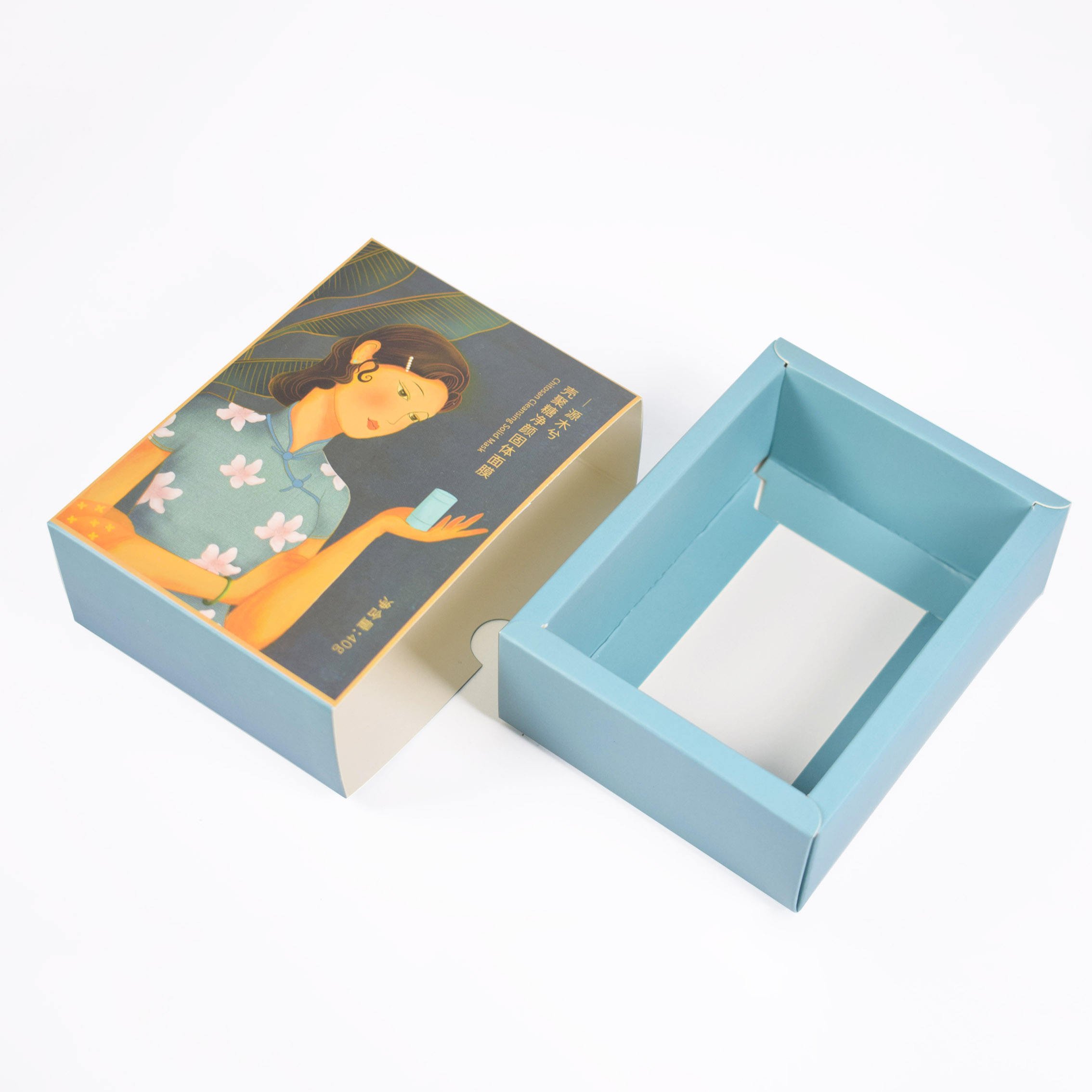 Wholesale Custom Logo Rigid Sliding Out Drawer Box Fancy Gift Box For gift Storage Retail Box