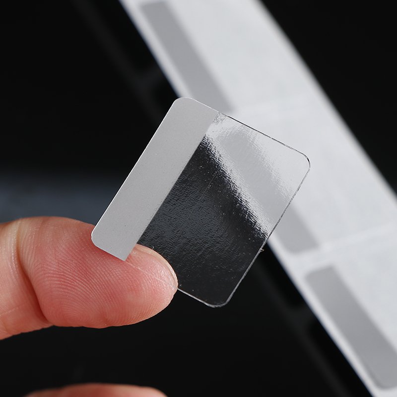 adhesive open sticker for handkerchief paper tissue