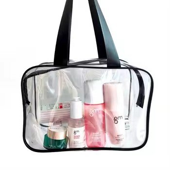 Large Capacity Travel Toiletries Bags Custom Logo Pvc Beauty Swimming Beach Travel Dry Wet Separation