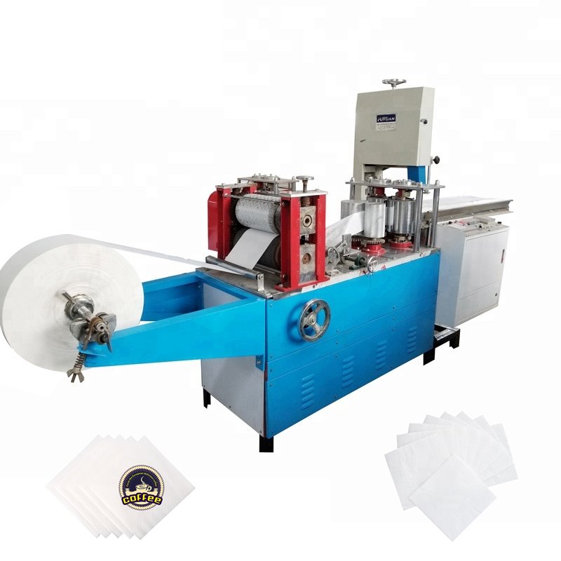 Paper Handkerchief Tissue Napkin Making Machine Fully Automatic Production Line