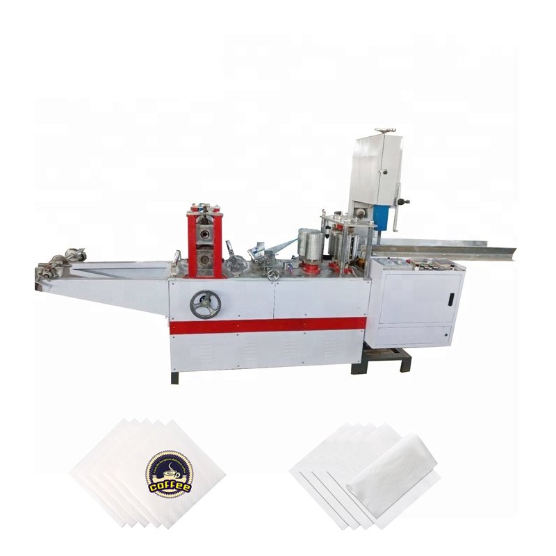 Paper Handkerchief Tissue Napkin Making Machine Fully Automatic Production Line