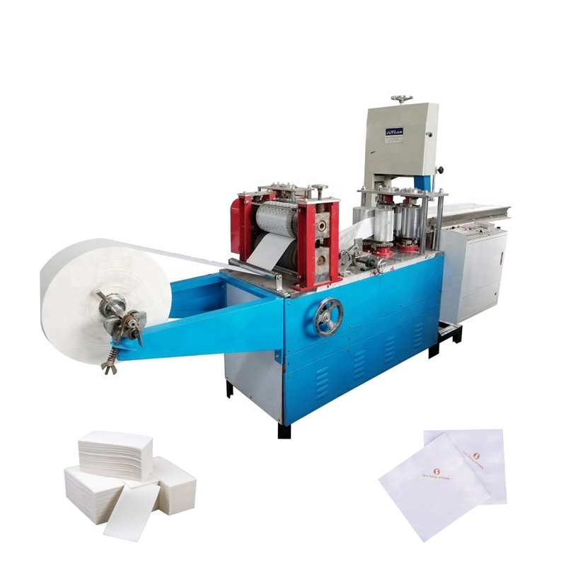Paper Handkerchief Tissue Napkin Making Machine Fully Automatic Production Line
