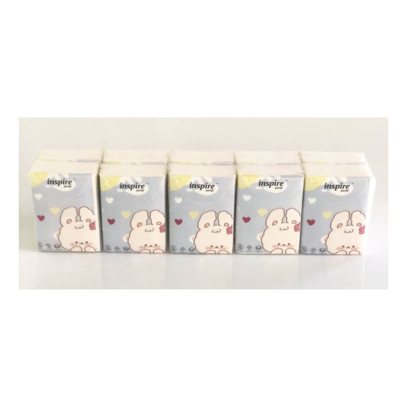 Customized Soft and Sensitive Disposable Standard Package Pocket Facial Tissue Handkerchief Facial Pocket Paper