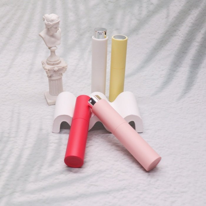 8ml 10ml Aluminium Portable Refillable Twist Up Perfume Atomizer Metal Rotating perfume bottle mini 8ml perfume sample bottles