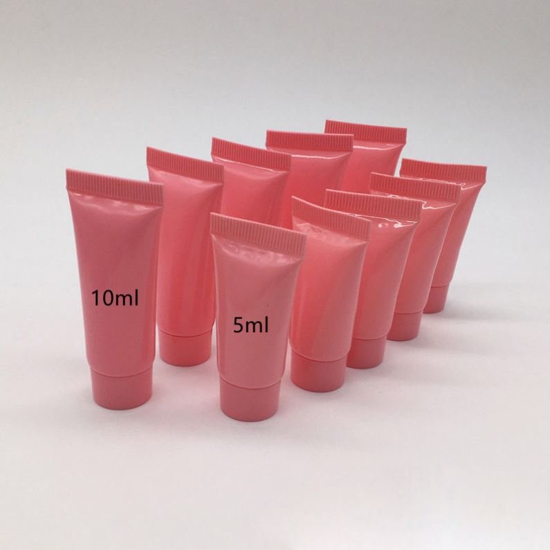 5ml 10ml Cosmetic Soft Tube plastic Lotion Containers Squeeze Tube Refillable Bottles Emulsion Cream Tube