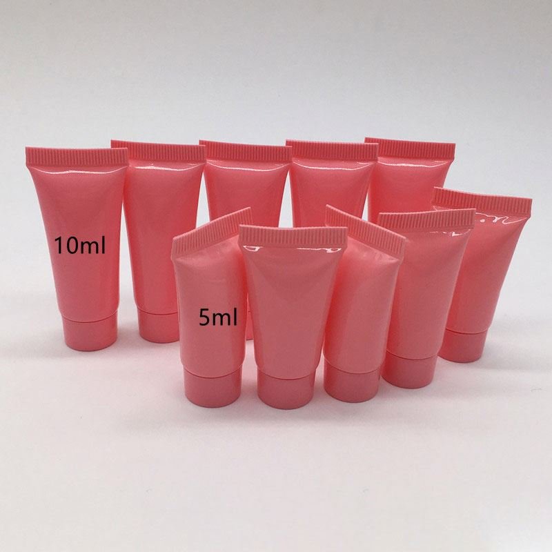 5ml 10ml Cosmetic Soft Tube plastic Lotion Containers Squeeze Tube Refillable Bottles Emulsion Cream Tube