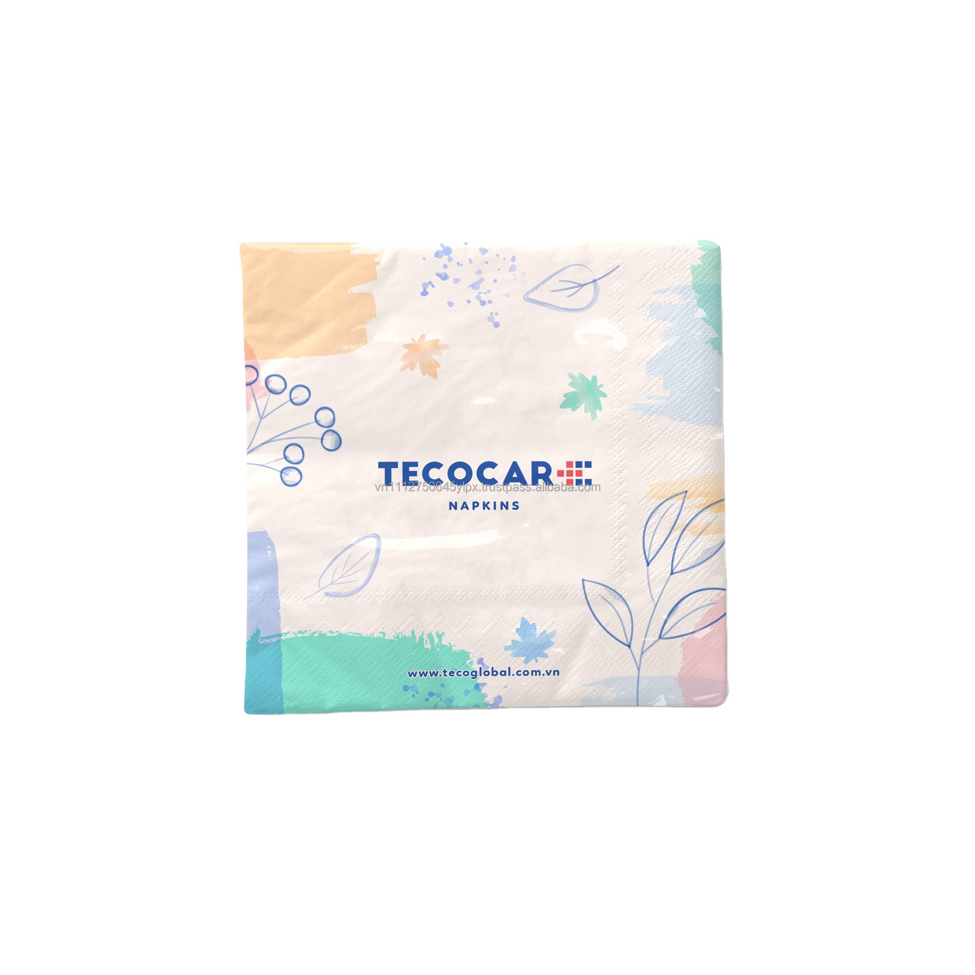 Tecocare 2-Ply Compact and Versatile 180 Sheet Paper Towels Vietnam Export-Ready Product for Napkins & Serviettes